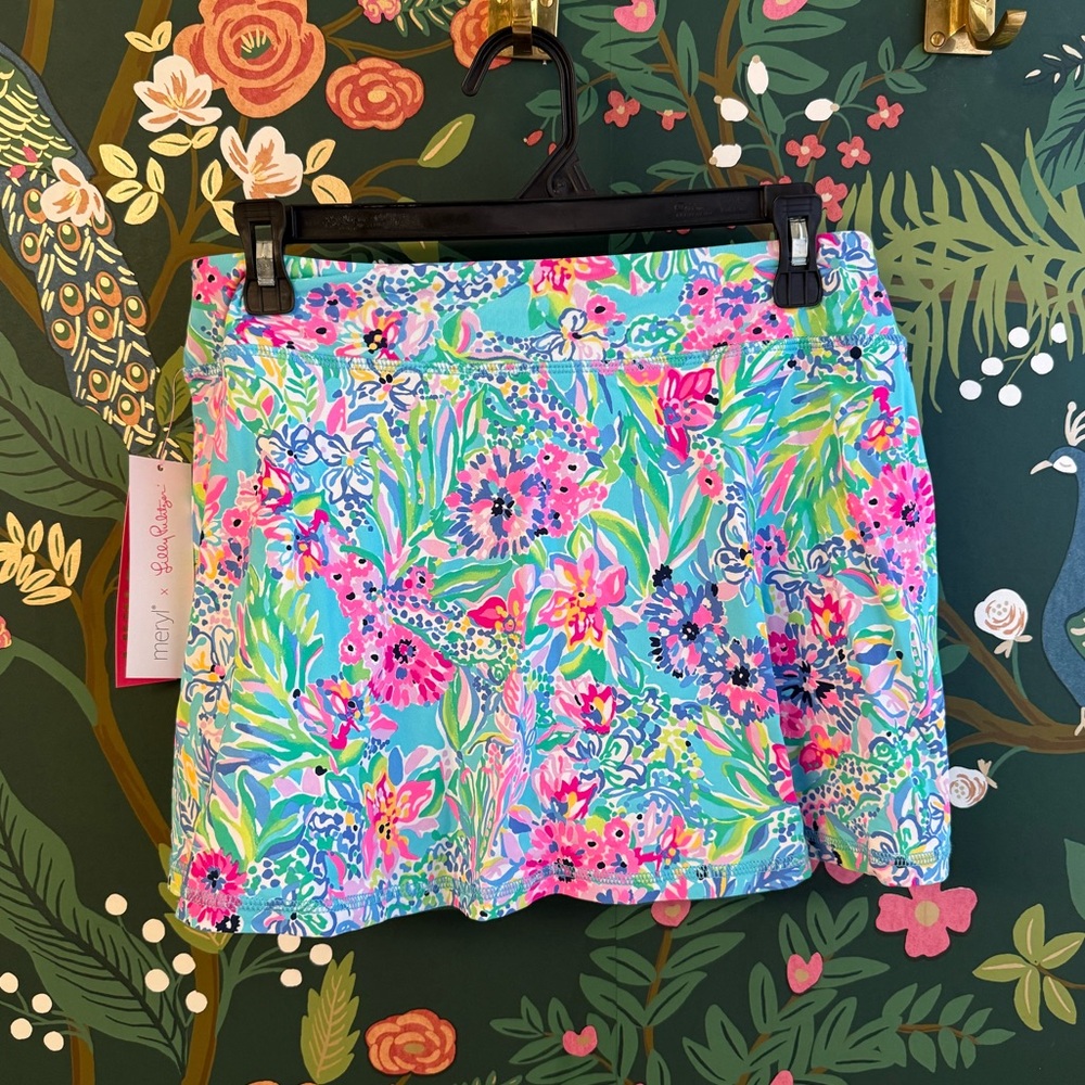 Lilly Pulitzer AILA LUXLETIC skort UPF 50+ NWT